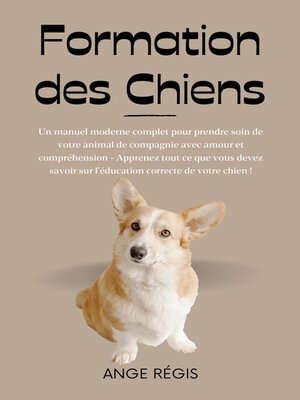 cover image of Formation des Chiens